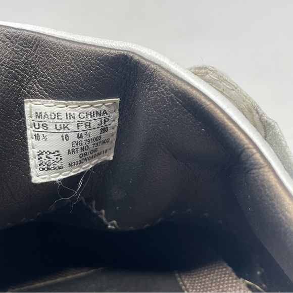 Adidas Tour 360 LTD Golf Shoes Mens 10.5 White Brown Leather Soft Spikes Lace Up - Picture 12 of 16